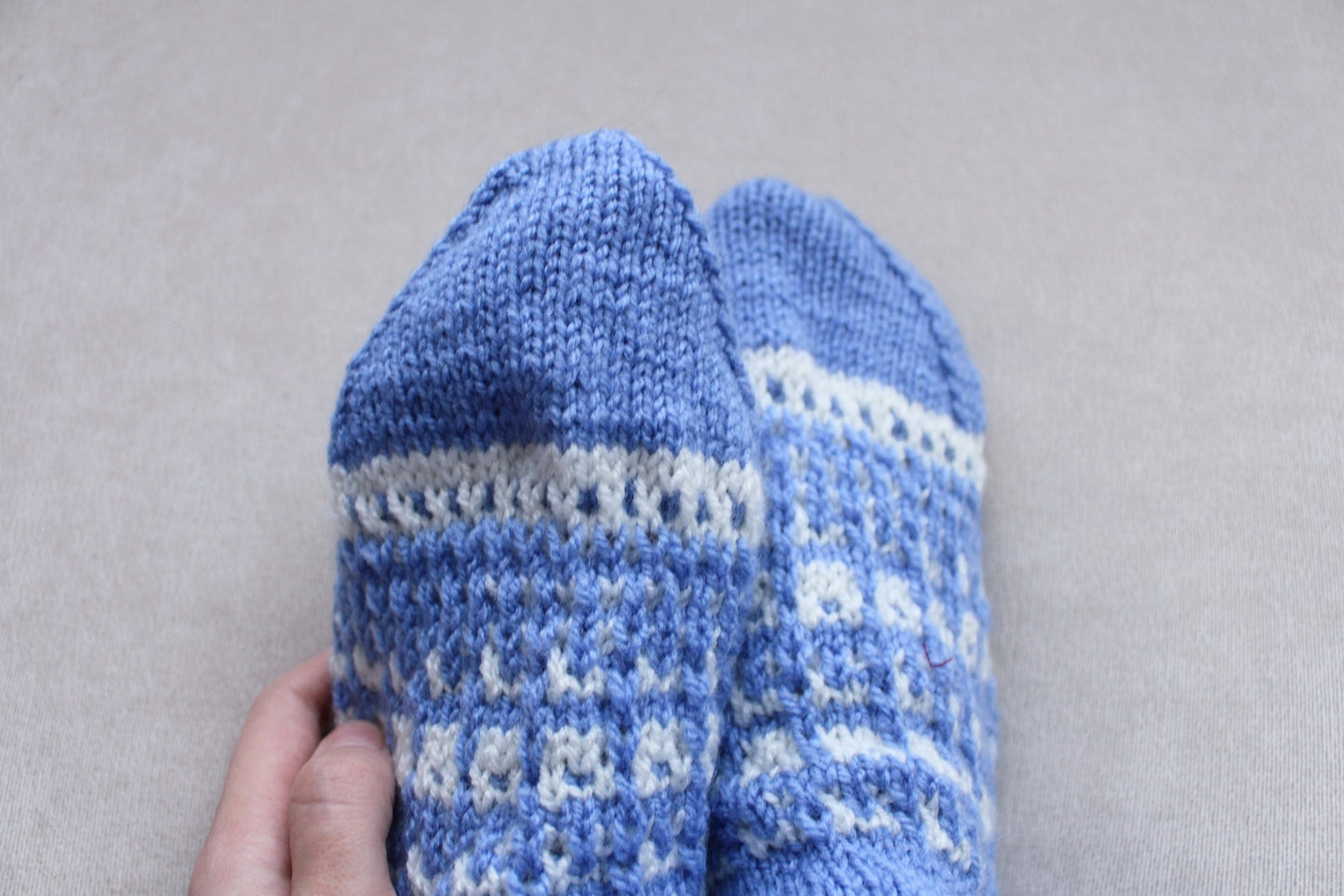 Wide feet eco-friendly winter socks