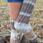 Ribbed mid calf socks