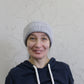 Unisex rib-knitted balaclava hat