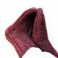 Wide-calf wool blend socks, Chunky bed socks, Socks for swollen feet