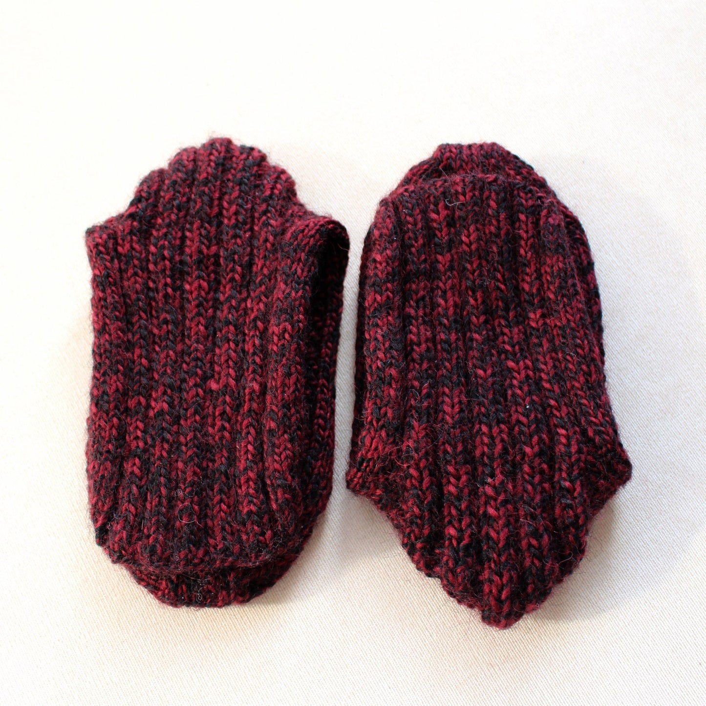 Wide-calf wool blend socks, Chunky bed socks, Socks for swollen feet