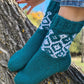 Fair Isle Christmas socks
