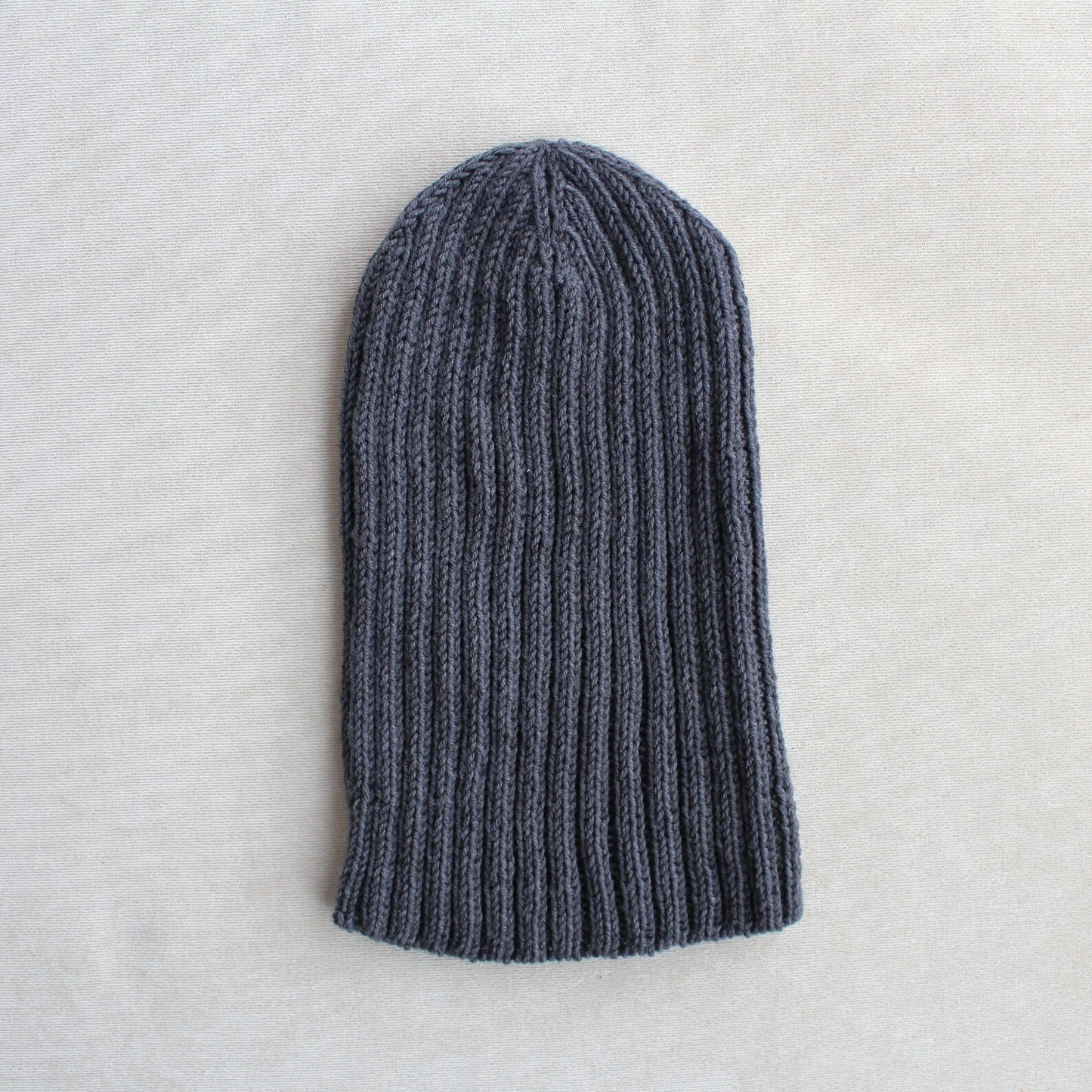 Fisherman trawler cap, Gray 100% merino beanie