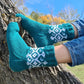Fair Isle Christmas socks
