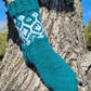 Fair Isle Christmas socks