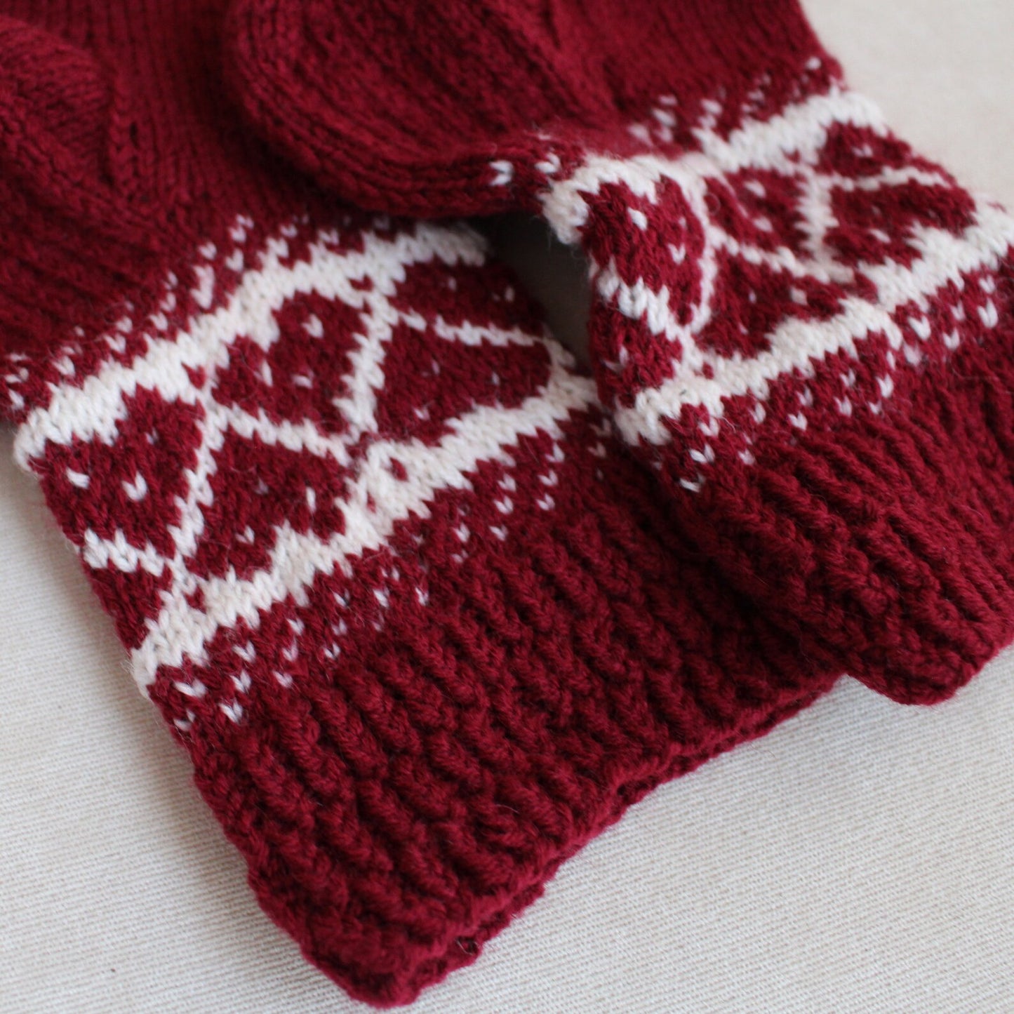 Christmas ornament socks, Wide-calf socks