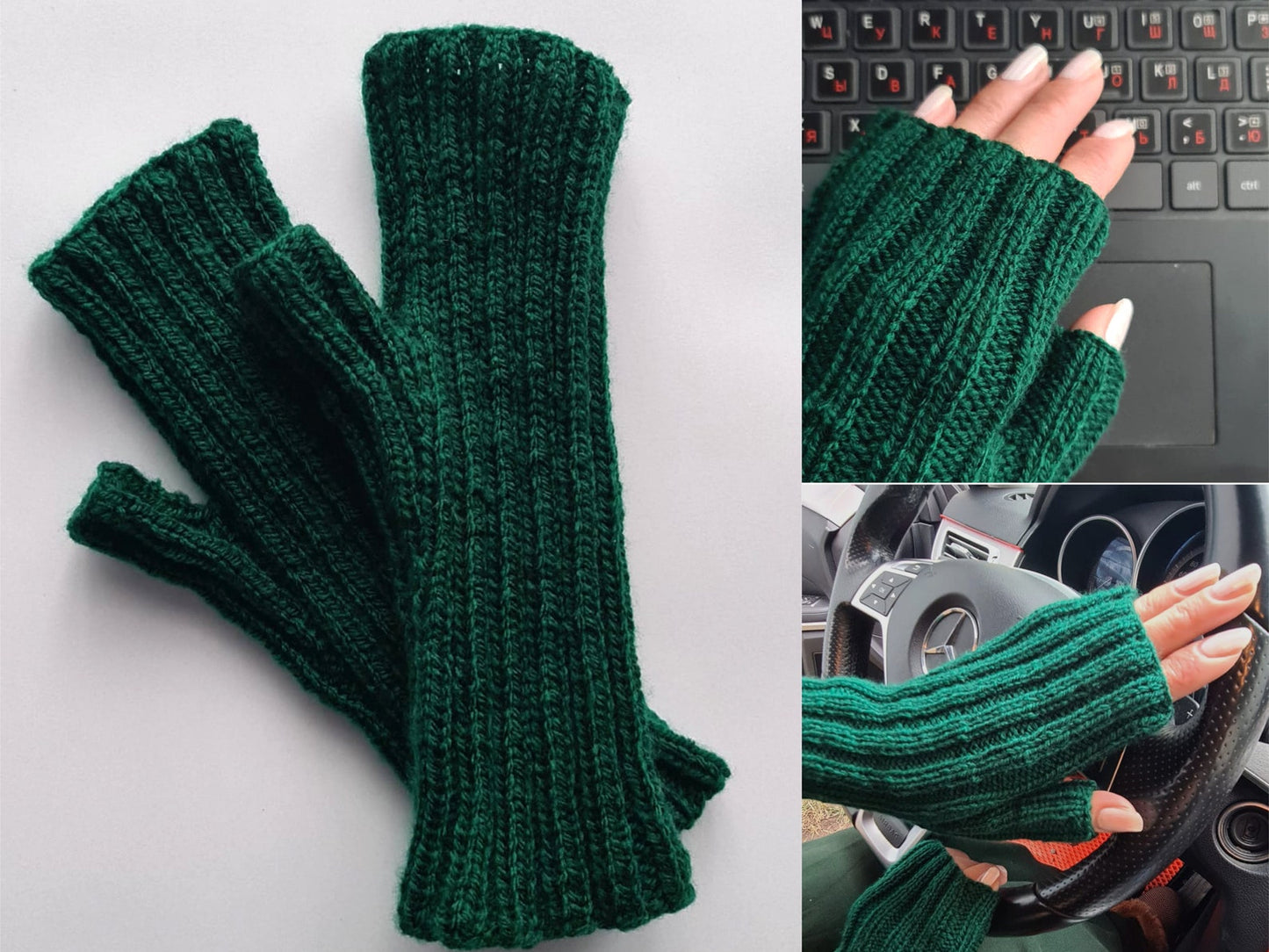 Fingerless gloves