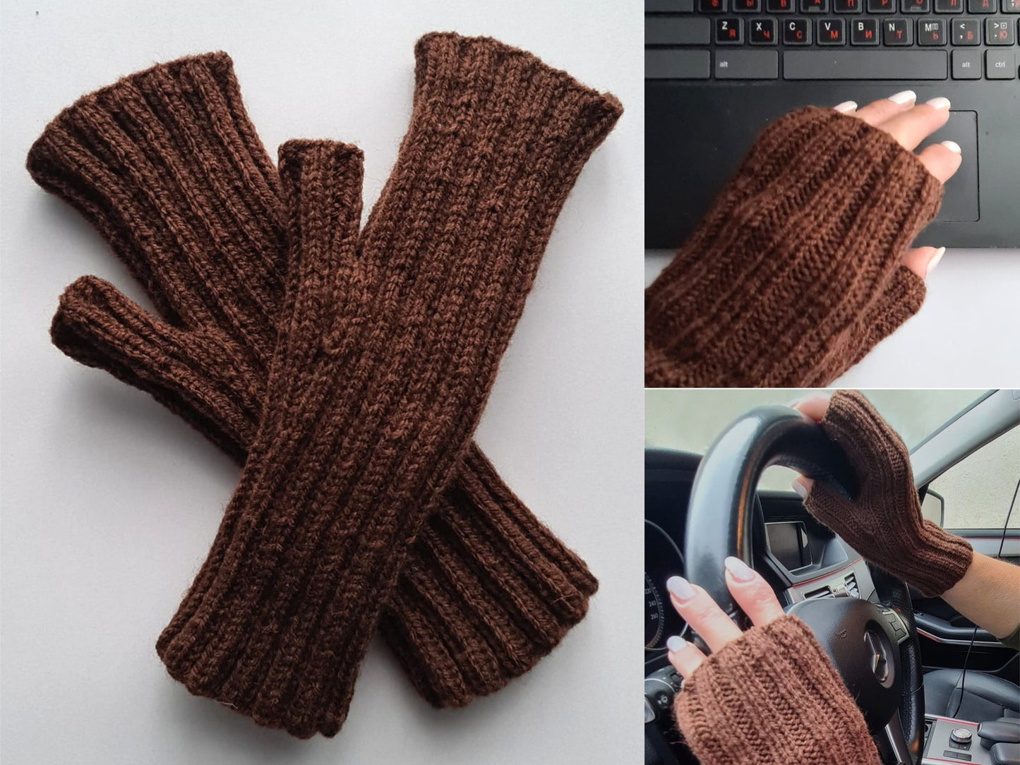 Fingerless gloves