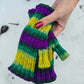 Hypoallergenic fingerless gloves