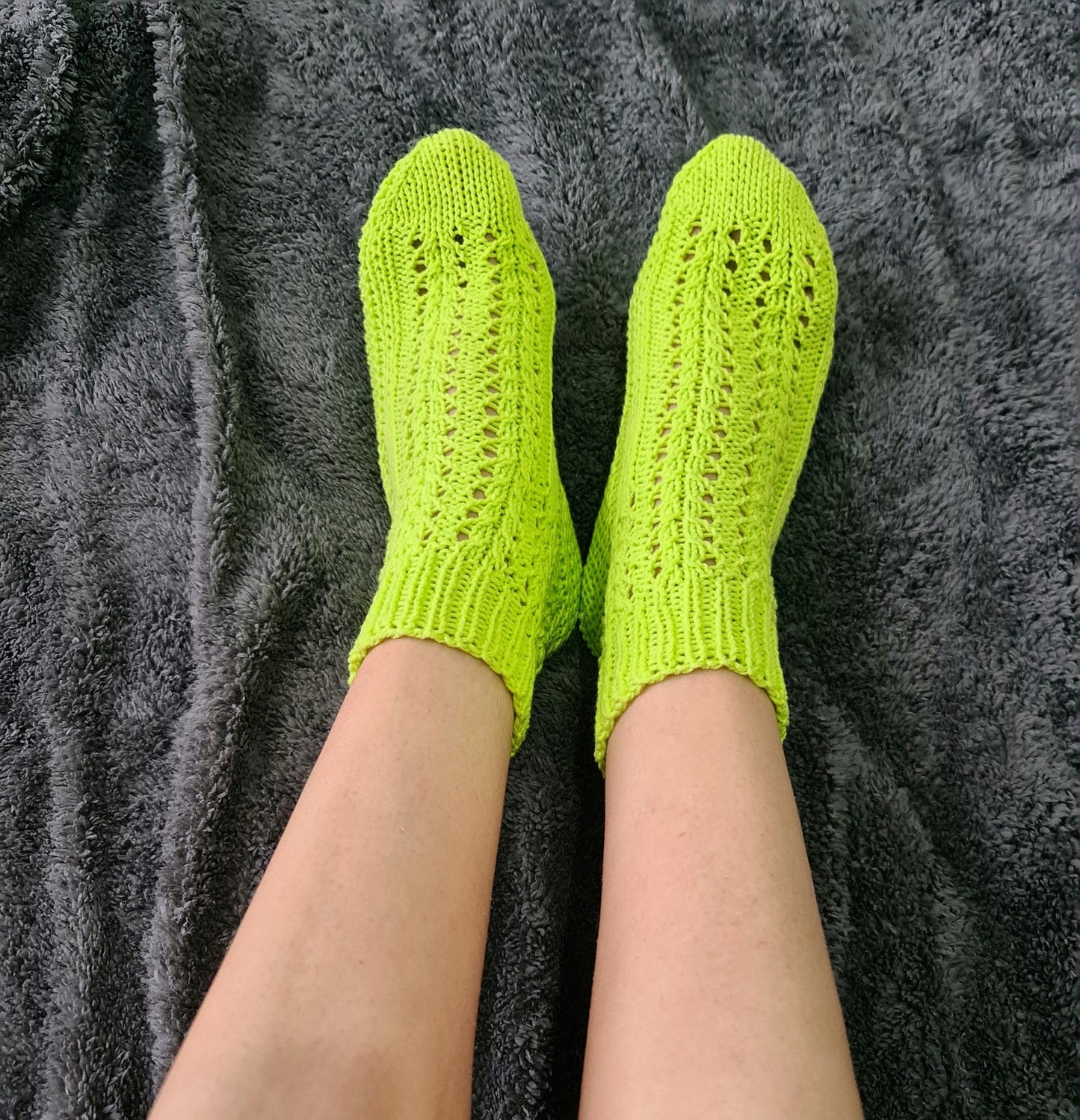 Short neon socks, Lace socks, Spring socks