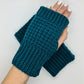 Fingerless acrylic gloves