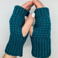 Fingerless acrylic gloves