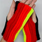Rainbow mittens