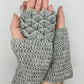Dragon scale fingerless gloves