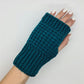 Fingerless acrylic gloves