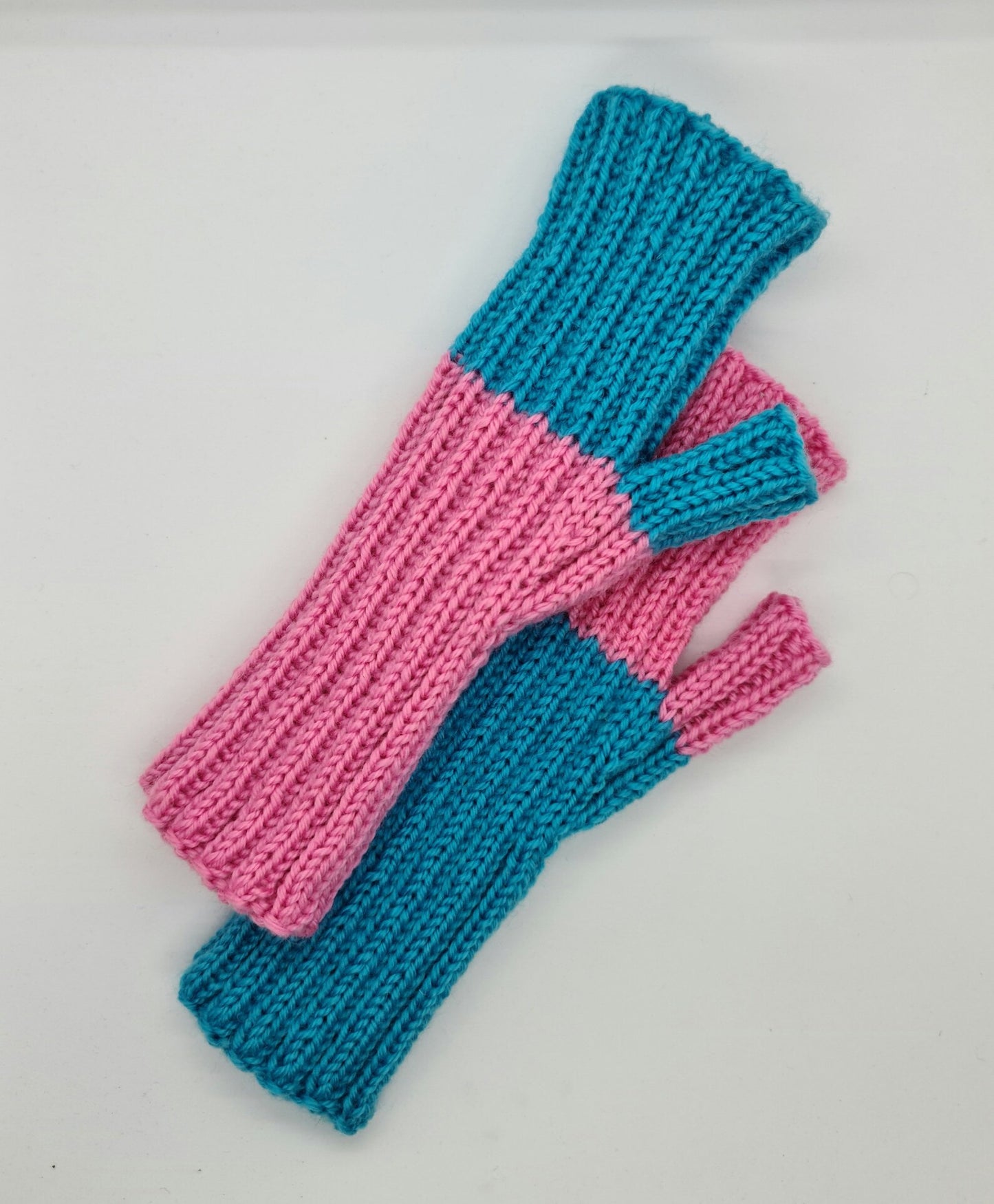 Barbie fingerless mittens