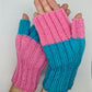 Barbie fingerless mittens