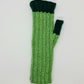 Green strechy mittens
