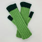 Green strechy mittens