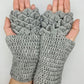 Dragon scale fingerless gloves