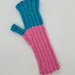 Barbie fingerless mittens