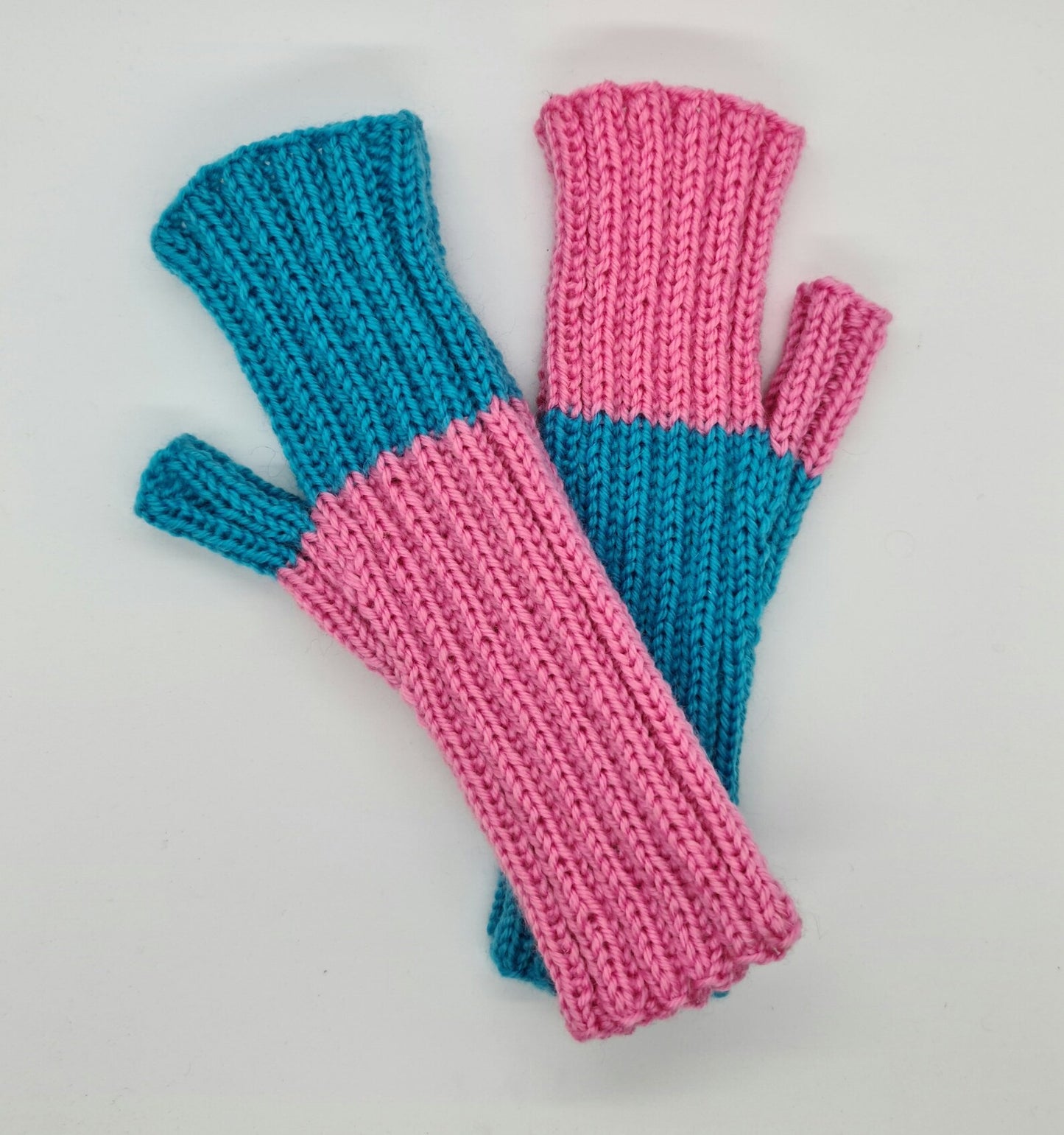 Barbie fingerless mittens