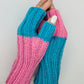 Barbie fingerless mittens