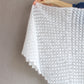 White wedding veil, Gossamer lace crochet wrap, Crocheted cobweb