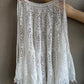 White Pelerine, Capelet with ties, Romantic Wedding Cover-up