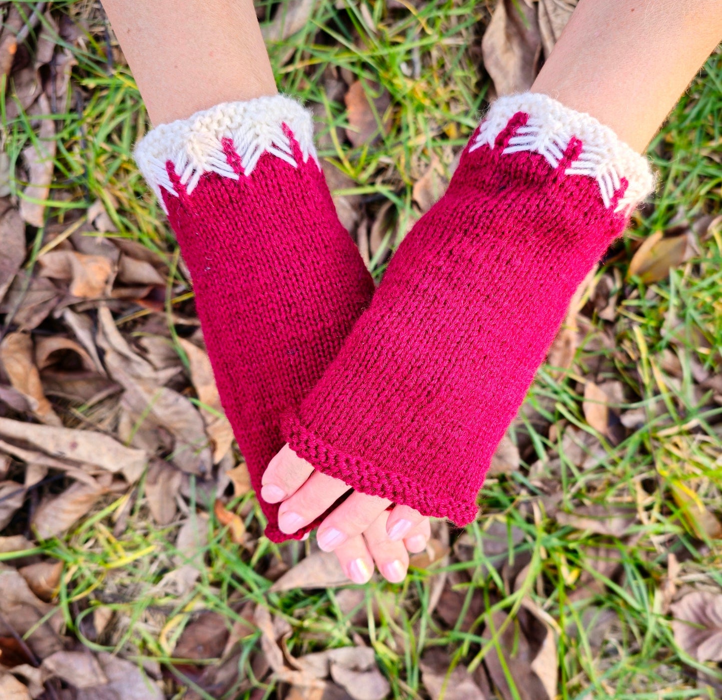 Stretchy Fingerless Gloves, Dog walking mittens, Texting Driving gloves