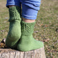 Casual Cotton Socks with Wheat Japanese Pattern