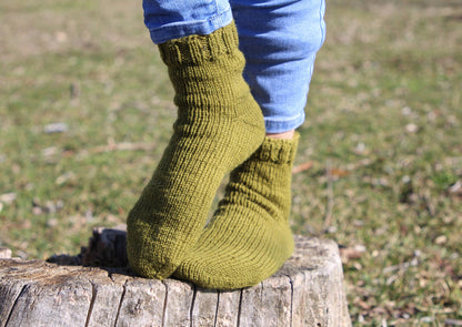 Casual Wool Socks, Unisex Winter Socks