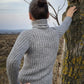 Long Sleeve Wool Sweater, Casual Soft Jumper, Turtleneck Sweater