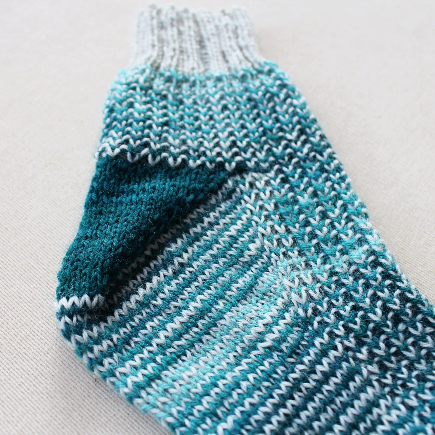 Arrowhead knitted textured socks, Thermal wool socks