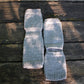Toeless no heel yoga socks