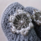 Stylish crochet slipper boots