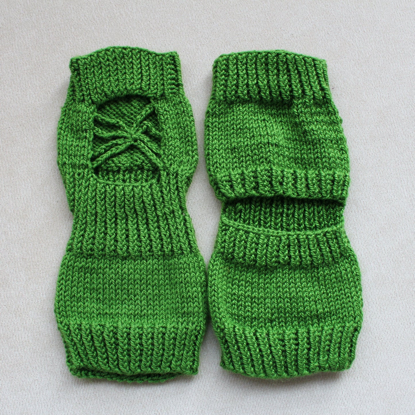 Eco wool-free vegan yoga socks, No toe knitted socks, Pedicure socks