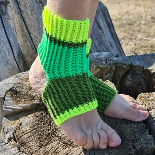 Eco wool-free vegan socks, Unisex colorful yoga socks