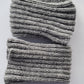 Ribbed knee-high leg warmers, Boot topper socks, Welly Socks