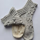 Braid socks, Gray ankle socks for ladies, Gift socks