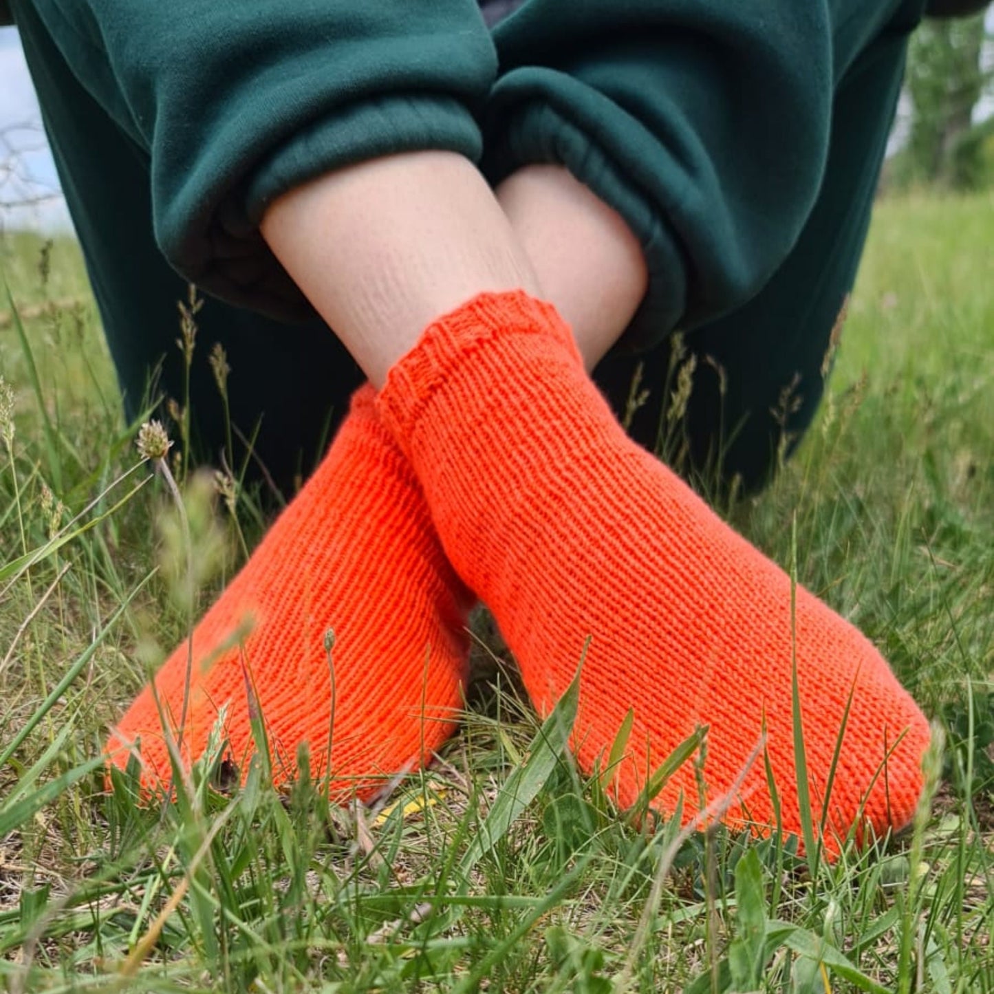 Colourful cotton socks, Moisture-wicking anklets