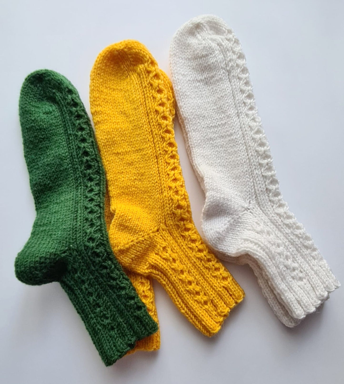 Casual wool blend socks, Classic cable-knit ankle socks