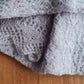 Mohair square shawl, Hand-knitted lace wrap, Bridesmaid Cover Up, Crocheted Bridal Capelet, Lightweight evening scarf